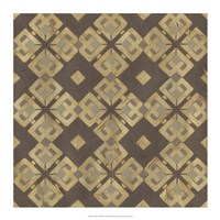 Golden Trellis VI Fine Art Print