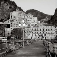 Amalfi Pier I Fine Art Print
