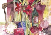 Red Amarylis Fine Art Print