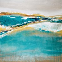 Aqua Quartz Fine Art Print