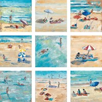A Day at the Beach Fine Art Print