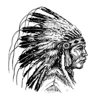 Native American Head Fine Art Print