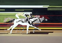Race Horses Fine Art Print