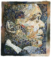 Mosaic Face Fine Art Print