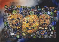 Jack-O-Lanterns Fine Art Print