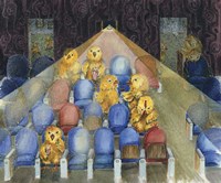 Chicks At The Flicks Fine Art Print