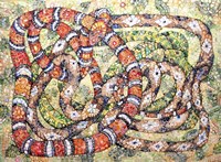 Coral Snake Ouroboros Fine Art Print