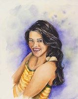 Chip on Her Shoulder Fine Art Print