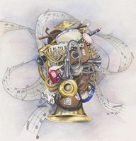 Jazz Portrait Fine Art Print