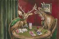 Reindeer Games Fine Art Print