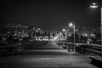 Lonely Pier Fine Art Print