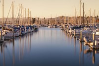 Marina Dusk Fine Art Print