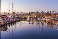 Marina Reflected Fine Art Print