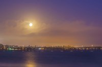 Moonlit Pier Fine Art Print