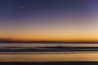 Moonrise Sunset Fine Art Print