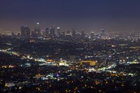 LA Skyline Fine Art Print
