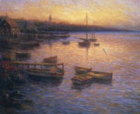 Sunset on the Lake Fine Art Print