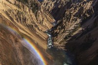 Brink of Lower Falls Fine Art Print