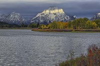 Oxbow Bend Band Of Light Fine Art Print