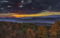 Smokies Sunrise Framed Print