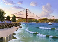 Golden Gate 1940 Fine Art Print