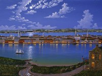 New York From Brooklyn Heights 2 Fine Art Print