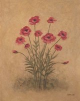 Bunch of Red Poppies Fine Art Print
