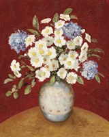 Floral P Framed Print