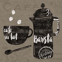 Linen Coffee II Fine Art Print