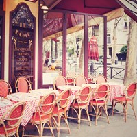 Cafe le Dome Fine Art Print