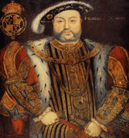 Portrait of Henry VIII E Fine Art Print