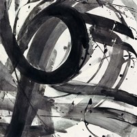 Roller Coaster II on White Fine Art Print