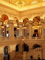 USA, Washington DC, Library of Congress interior Fine Art Print