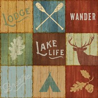 Lake Lodge VII Fine Art Print