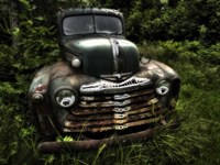 Rusty Auto I Fine Art Print