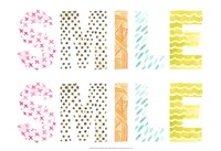 Pattern Sentiment III Framed Print