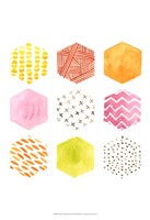 Honeycomb Patterns II Fine Art Print