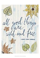 Sunny Day Words IV Framed Print