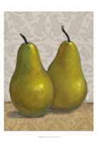 Pear Duo II Framed Print