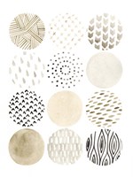 Neutral Pattern Play I Fine Art Print