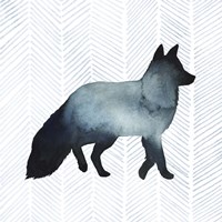 Animal Silhouettes II Framed Print