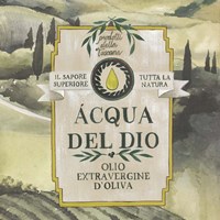 Olive Oil Labels I Fine Art Print