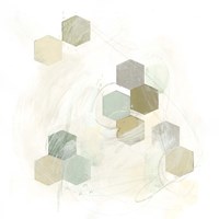 Honeycomb Reaction III Framed Print