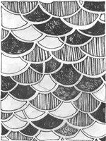 Symbol Imprint III Framed Print