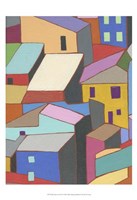 Rooftops in Color II Fine Art Print
