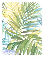 Tropical Pattern I Framed Print