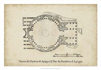 Plan for the Pantheon Fine Art Print