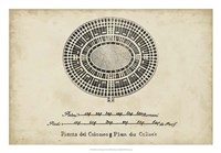 Plan for the Colosseum Fine Art Print
