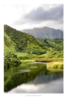 Coastal Marsh Triptych I Framed Print