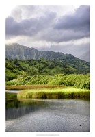 Coastal Marsh Triptych II Framed Print